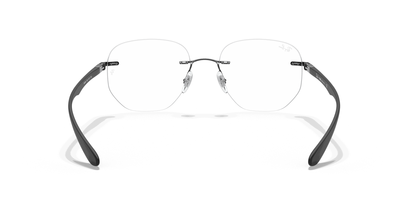 [Clear Lenses, Matte Gunmetal Frame]