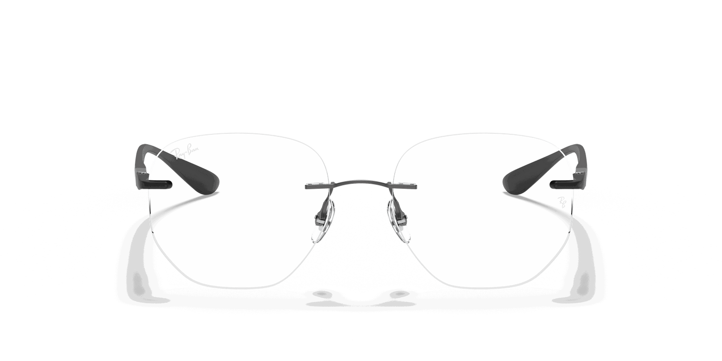 [Clear Lenses, Matte Gunmetal Frame]