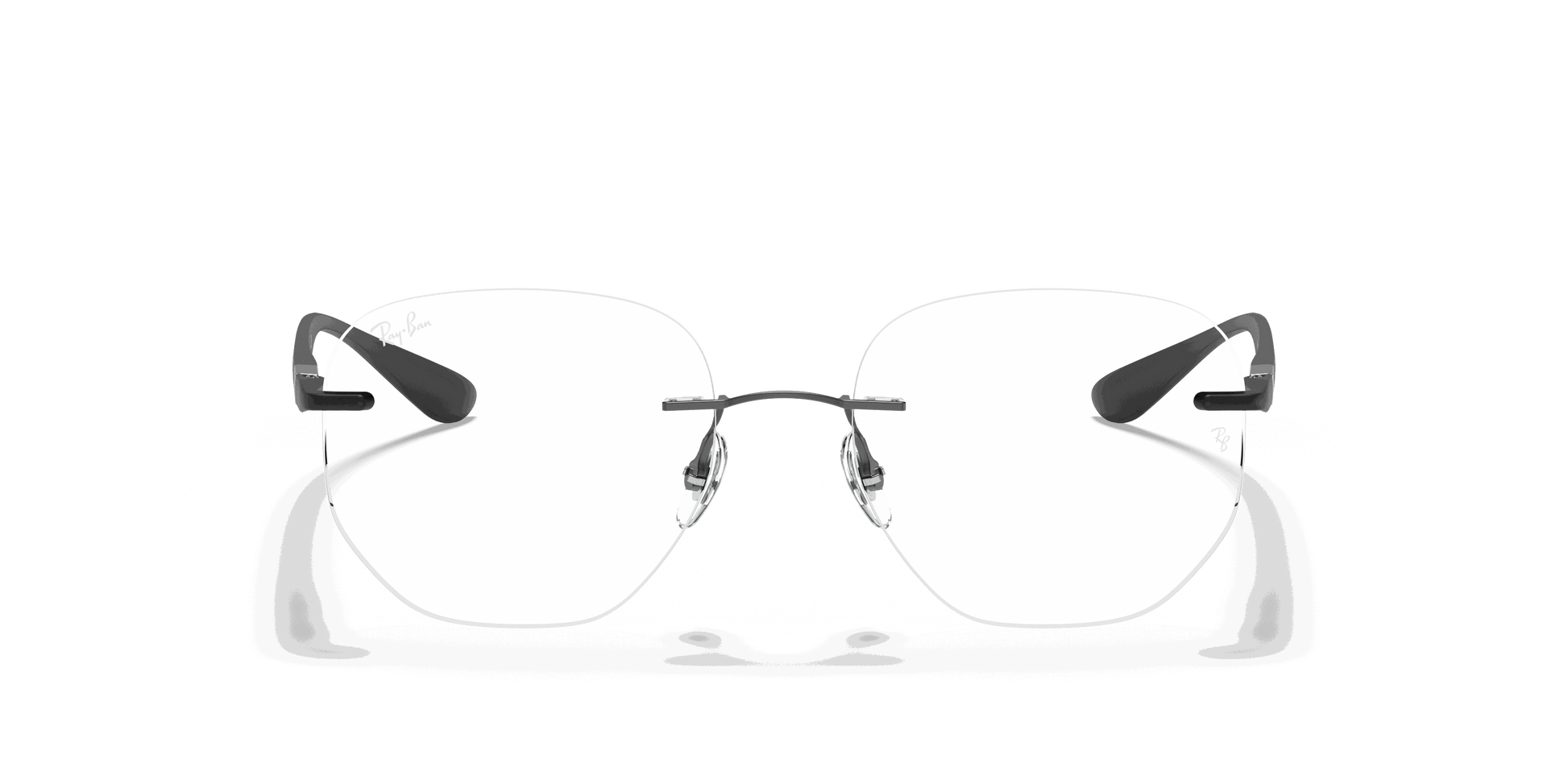 [Clear Lenses, Matte Gunmetal Frame]