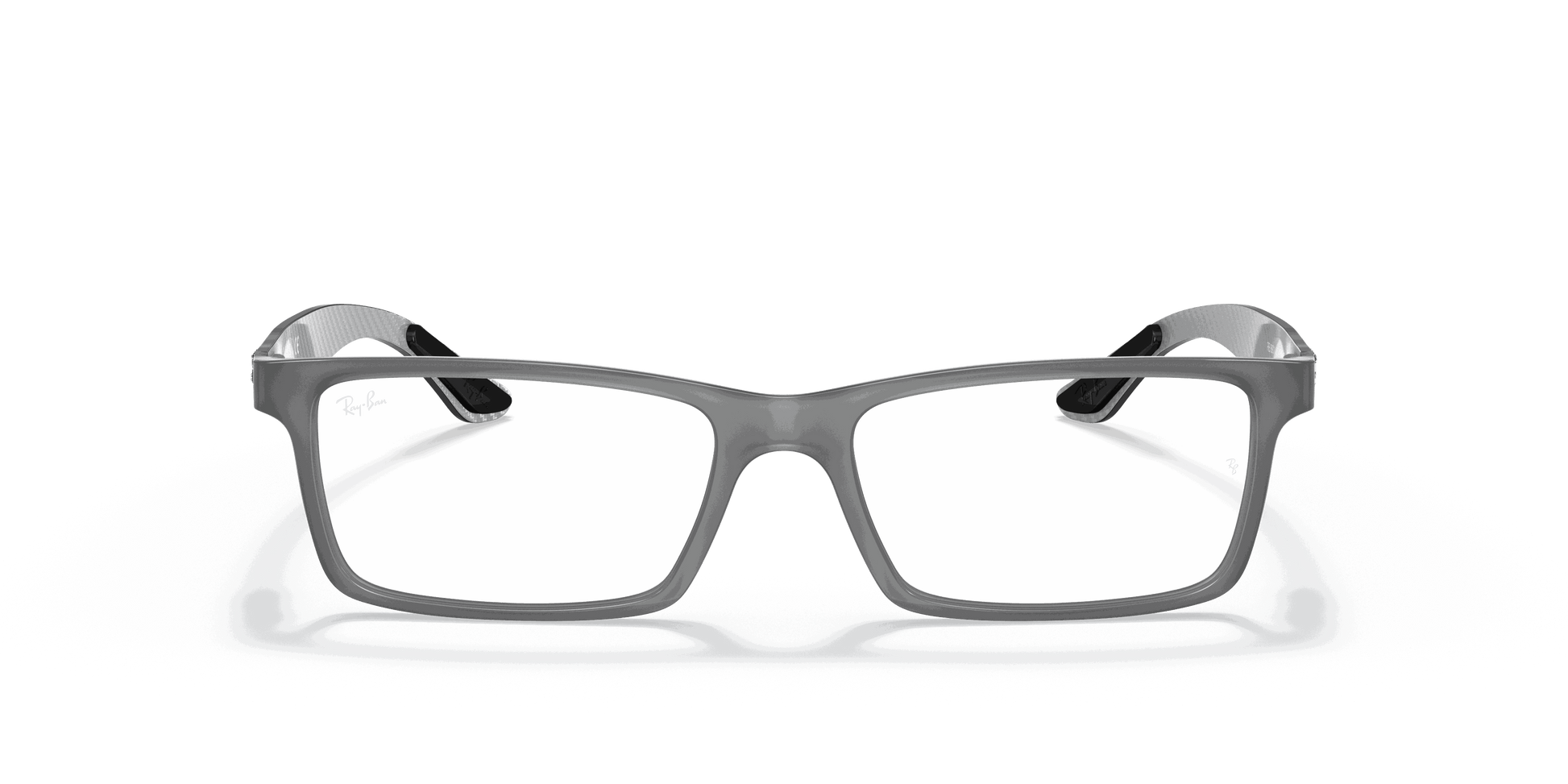[Clear Lenses, Matte Grey Frame]