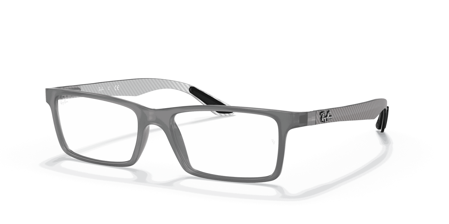 [Clear Lenses, Matte Grey Frame]