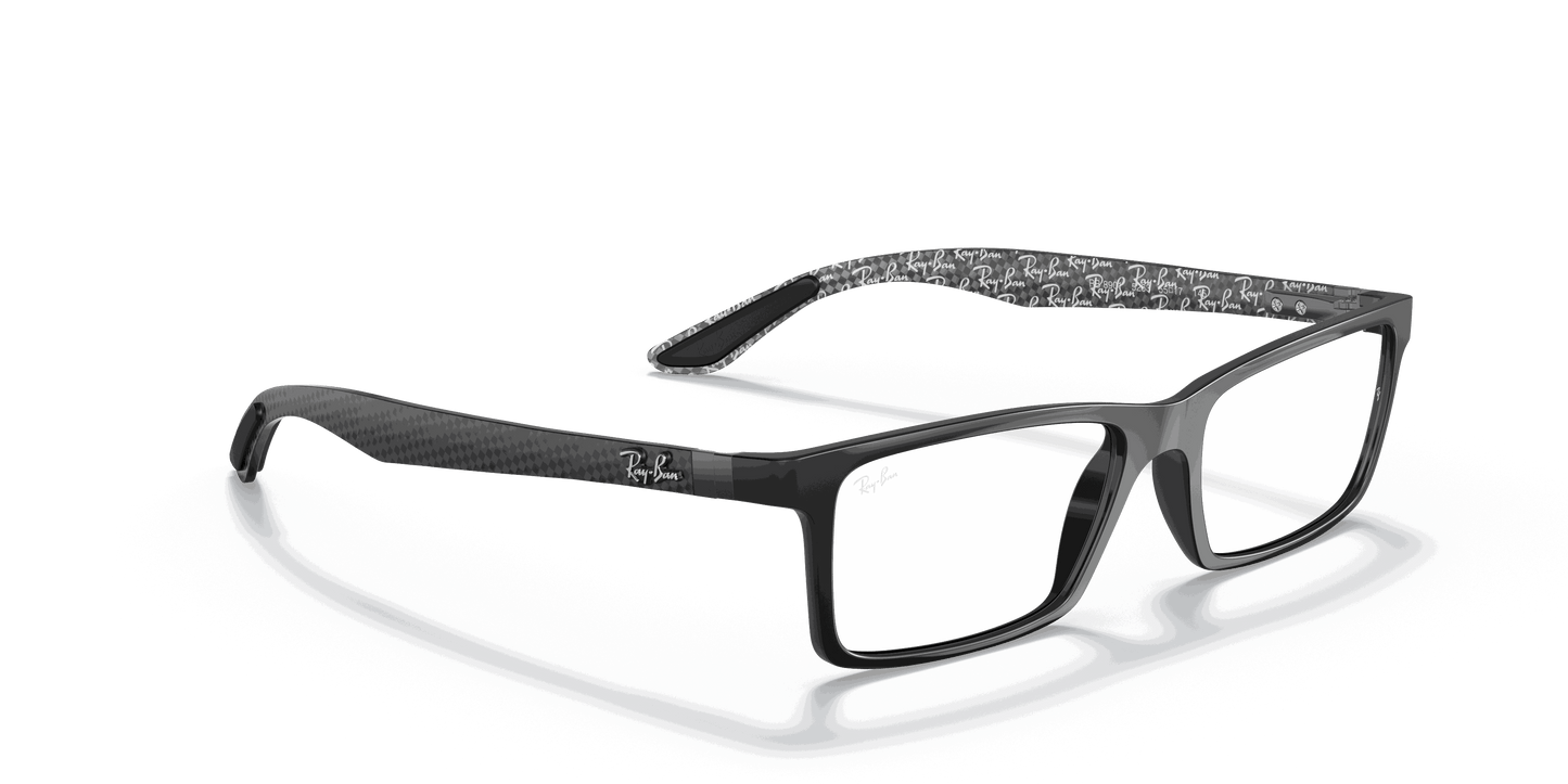 [Clear Lenses, Matte Black Frame]