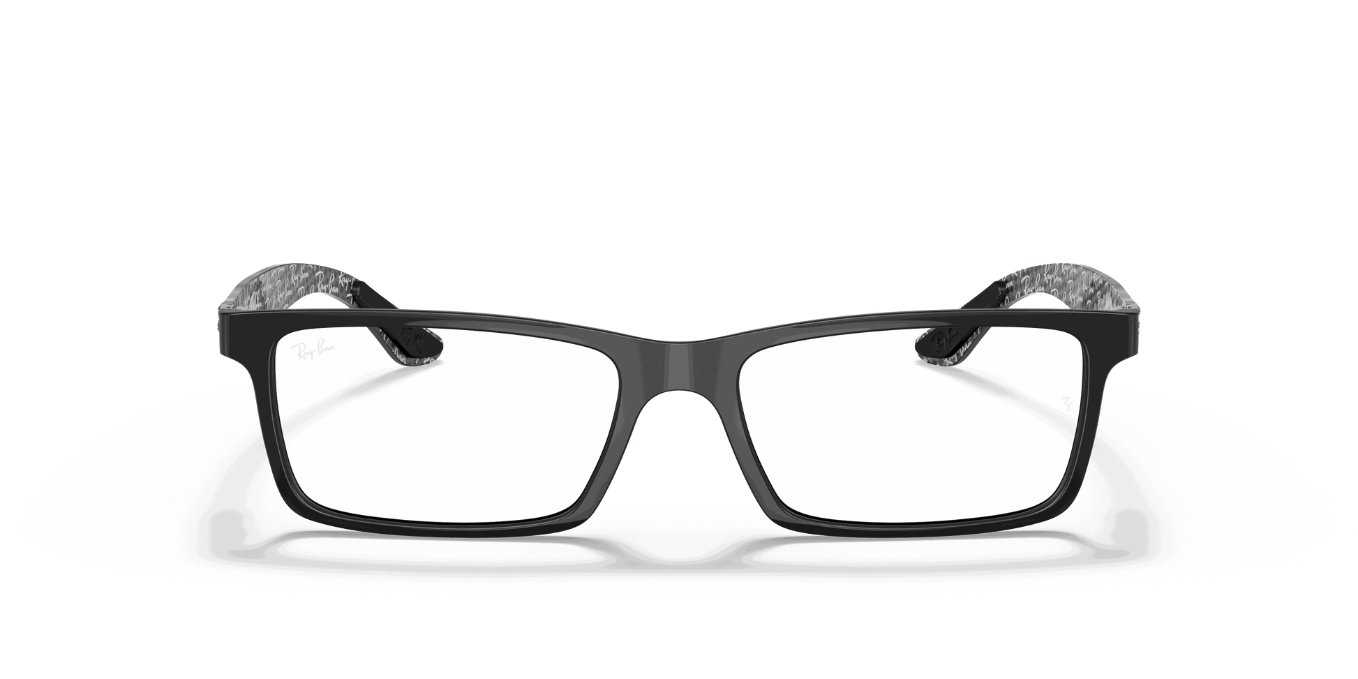 [Clear Lenses, Matte Black Frame]