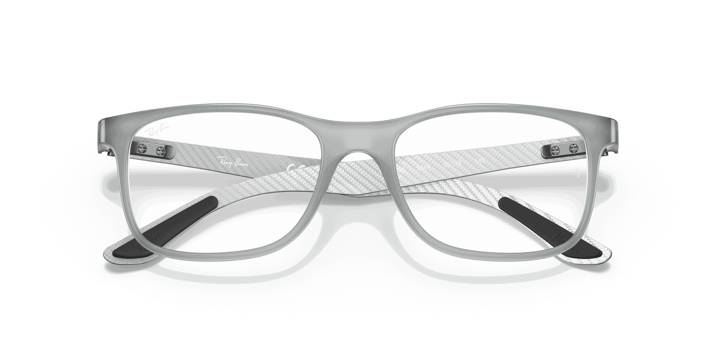 [Clear Lenses, Matte Grey Frame]