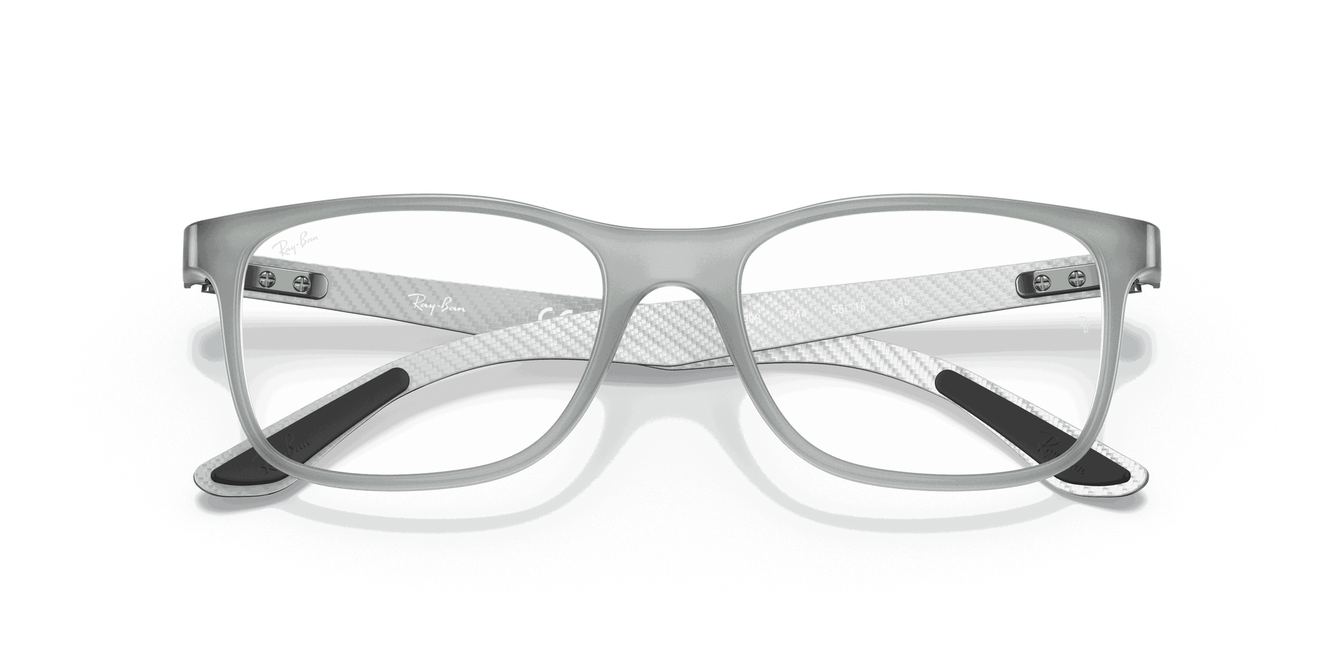 [Clear Lenses, Matte Grey Frame]