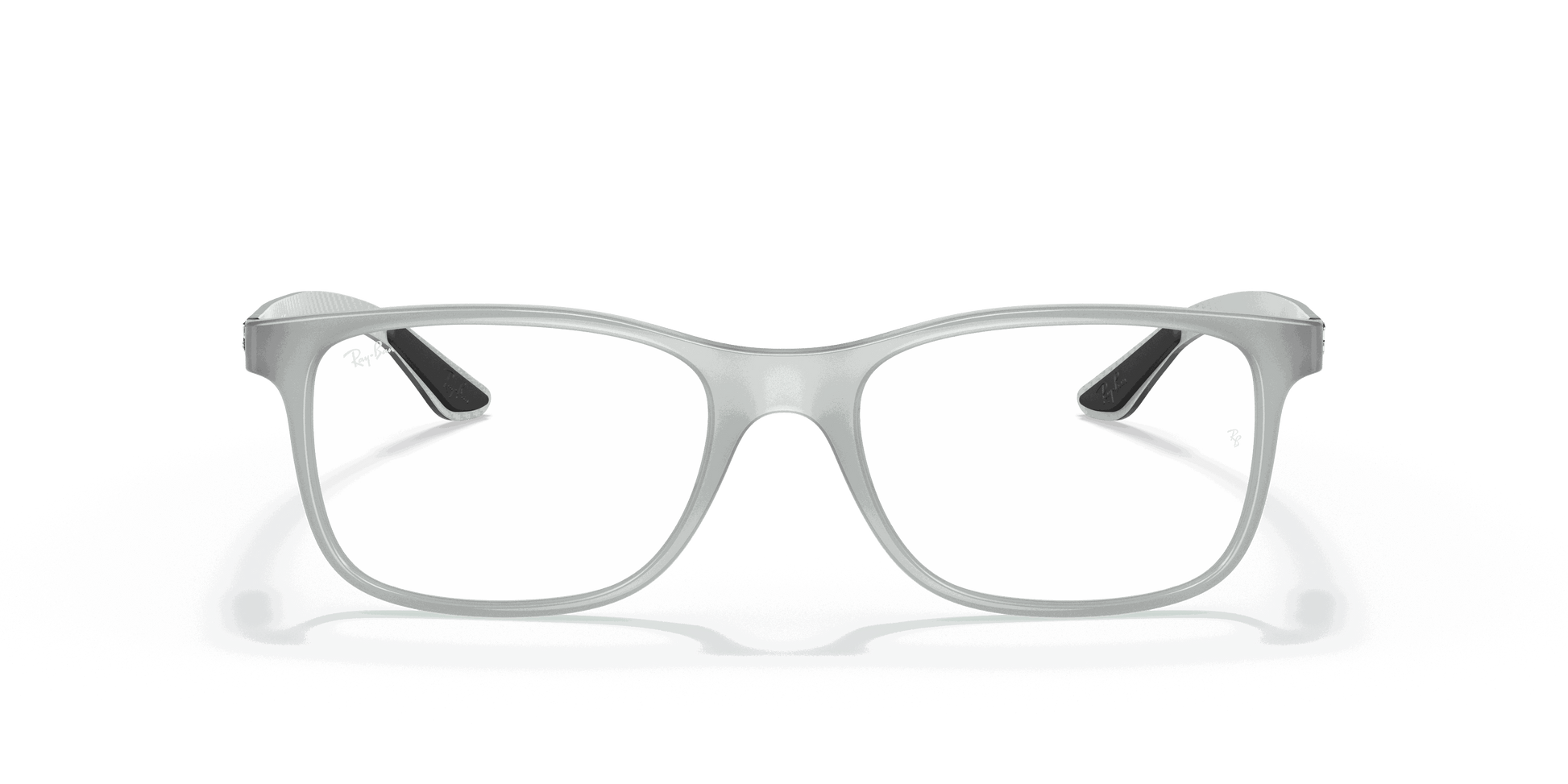 [Clear Lenses, Matte Grey Frame]