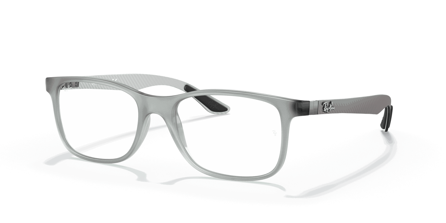 [Clear Lenses, Matte Grey Frame]