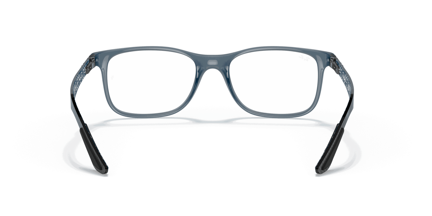 [Clear Lenses, Matte Blue Frame]