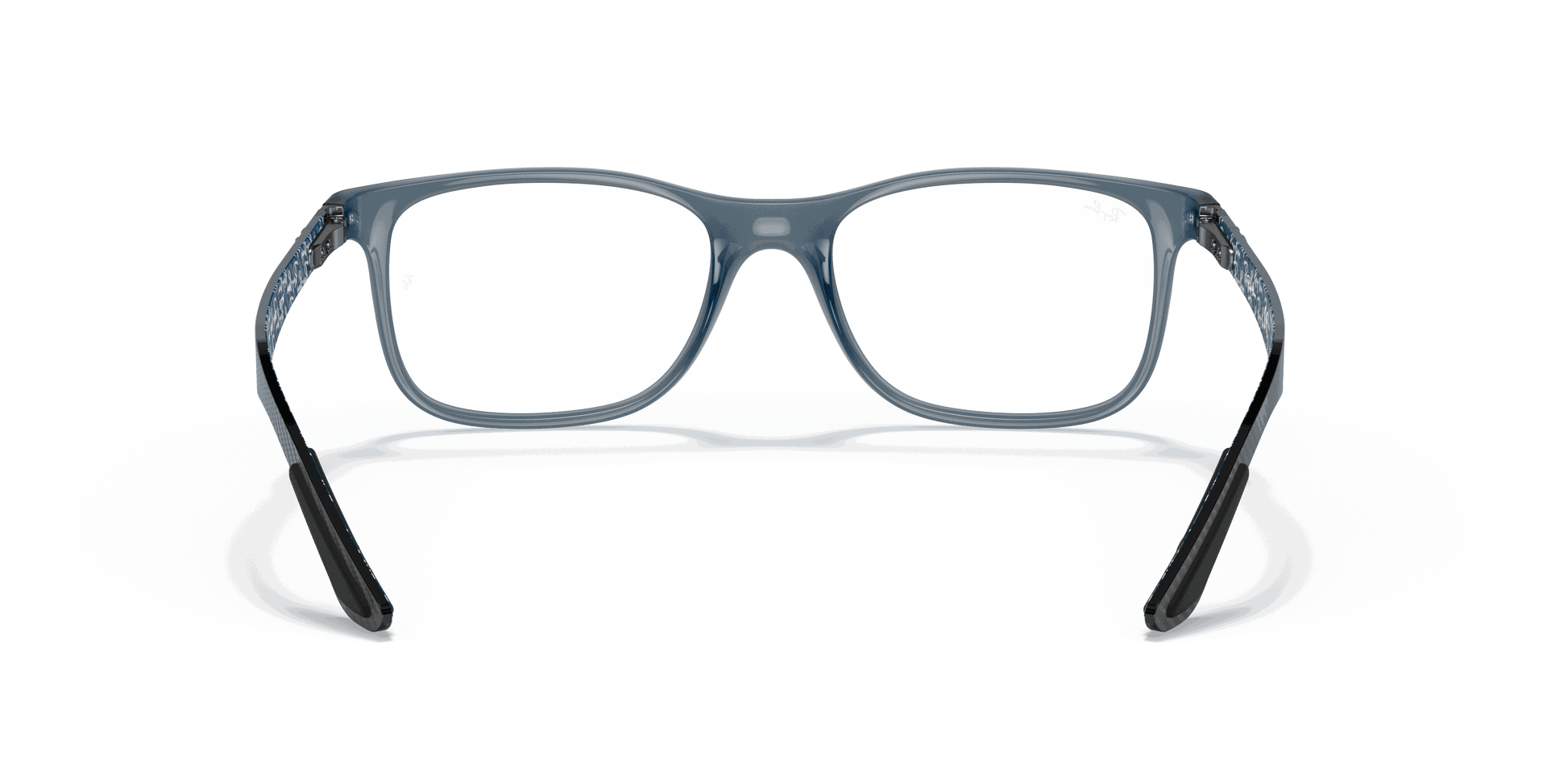 [Clear Lenses, Matte Blue Frame]
