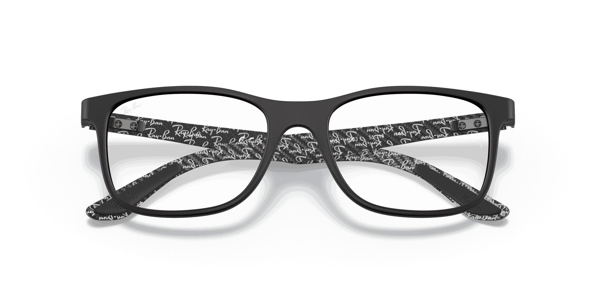 [Clear Lenses, Matte Black Frame]
