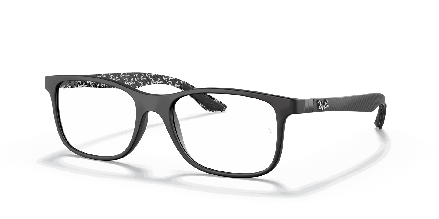 [Clear Lenses, Matte Black Frame]