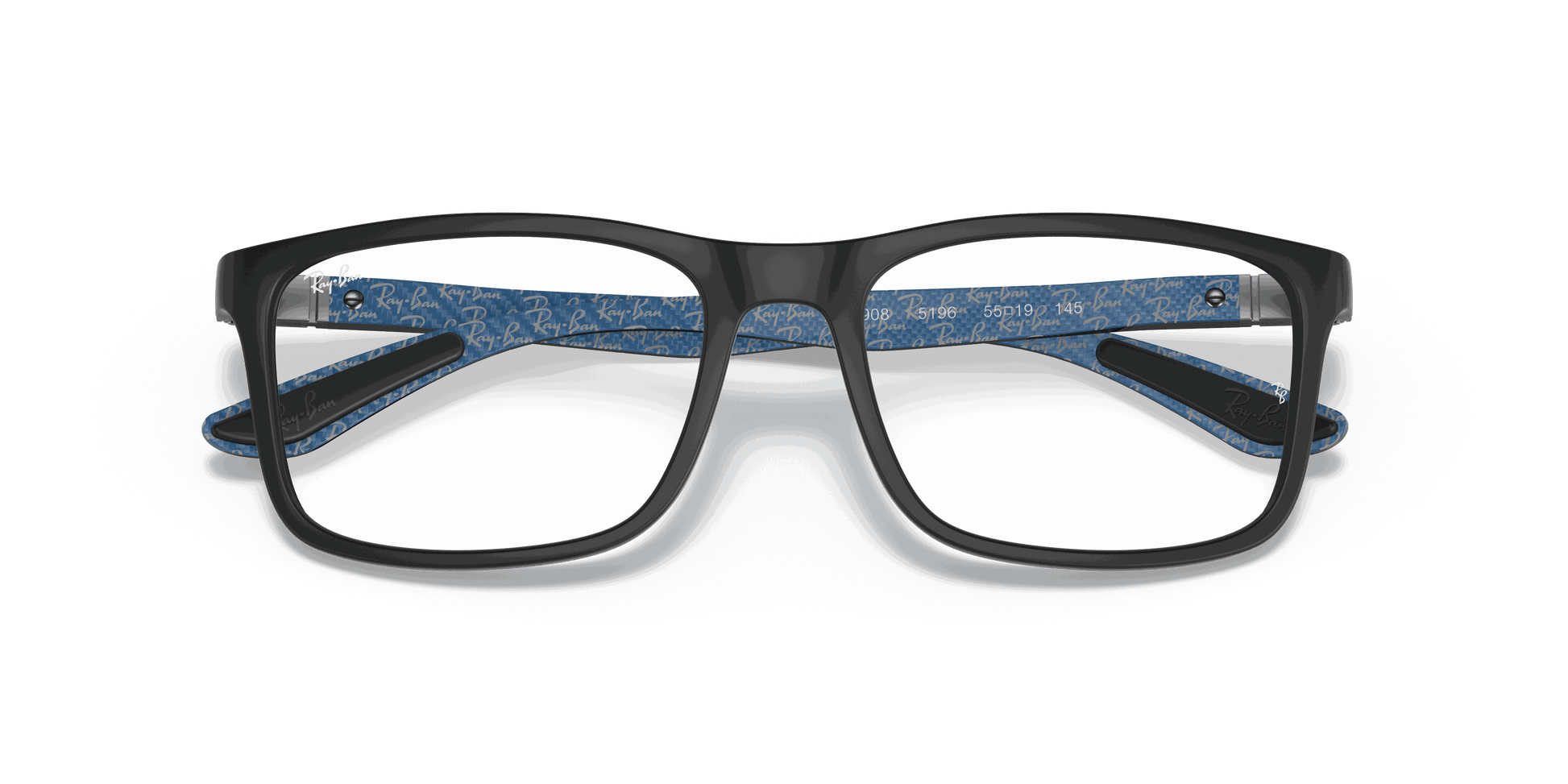 [Clear Lenses, Matte Black Frame]