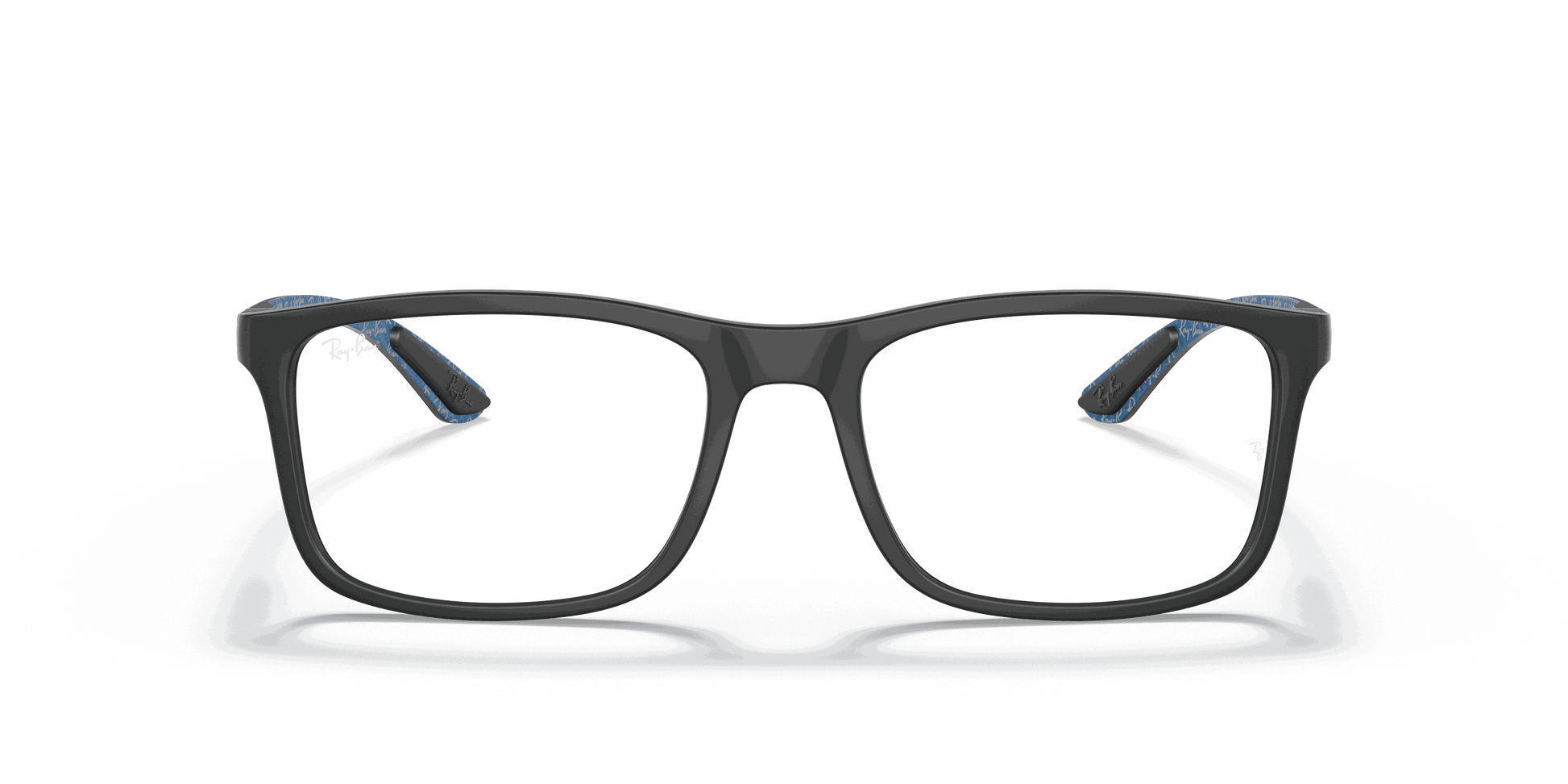 [Clear Lenses, Matte Black Frame]