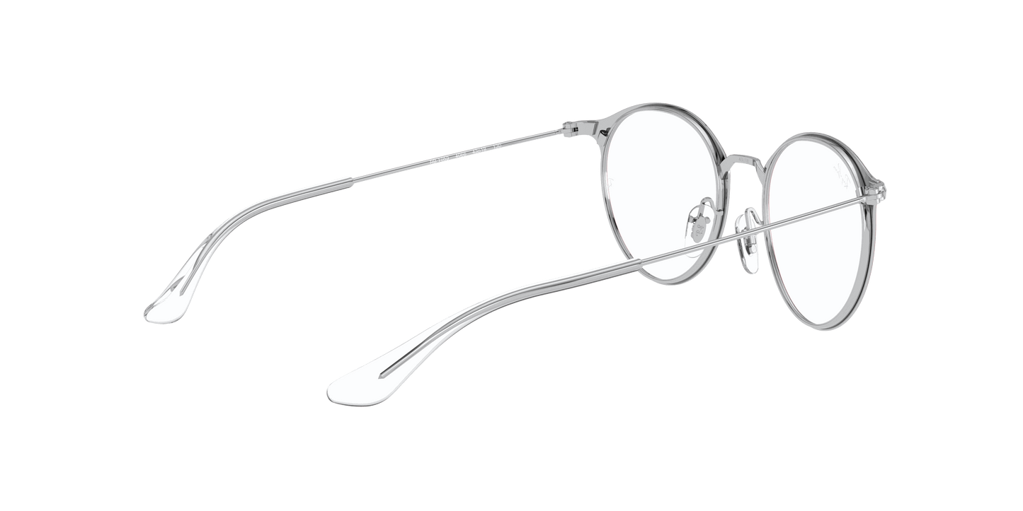 [Clear Lenses, Polished Red On Silver Frame]