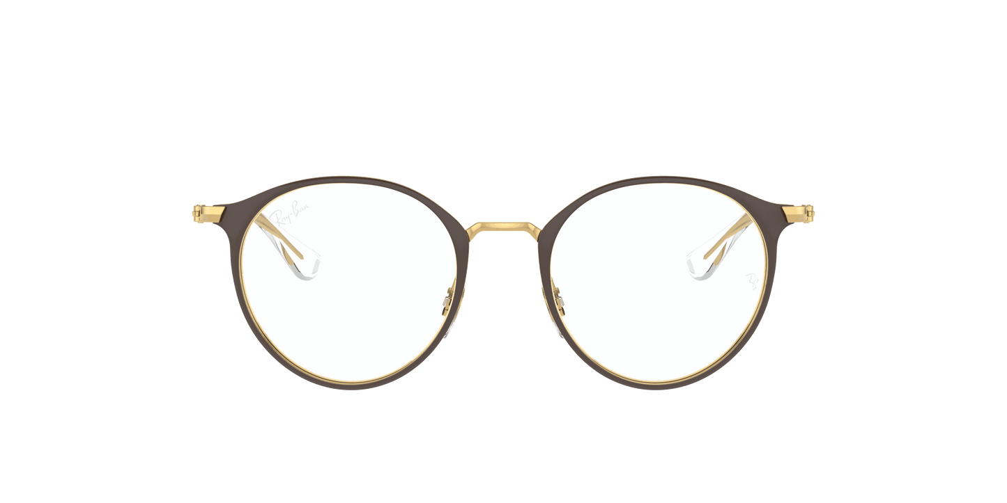 [Clear Lenses, Matte Brown Frame]