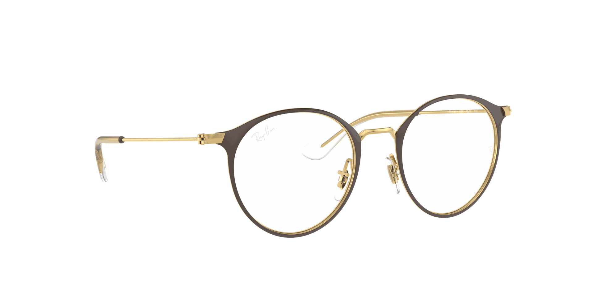[Clear Lenses, Matte Brown Frame]