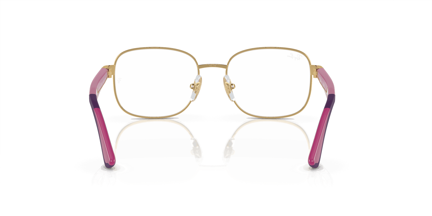 [Demo Lens Lenses, Polished Arista Gold Frame]