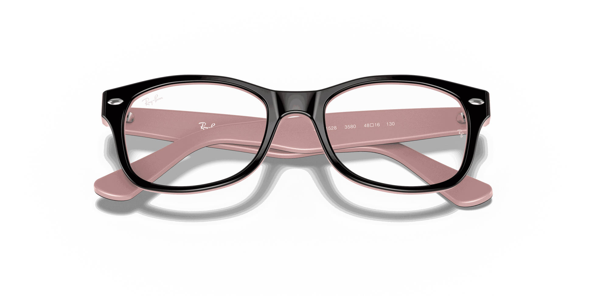 [Clear Lenses, Polished Havana Frame]