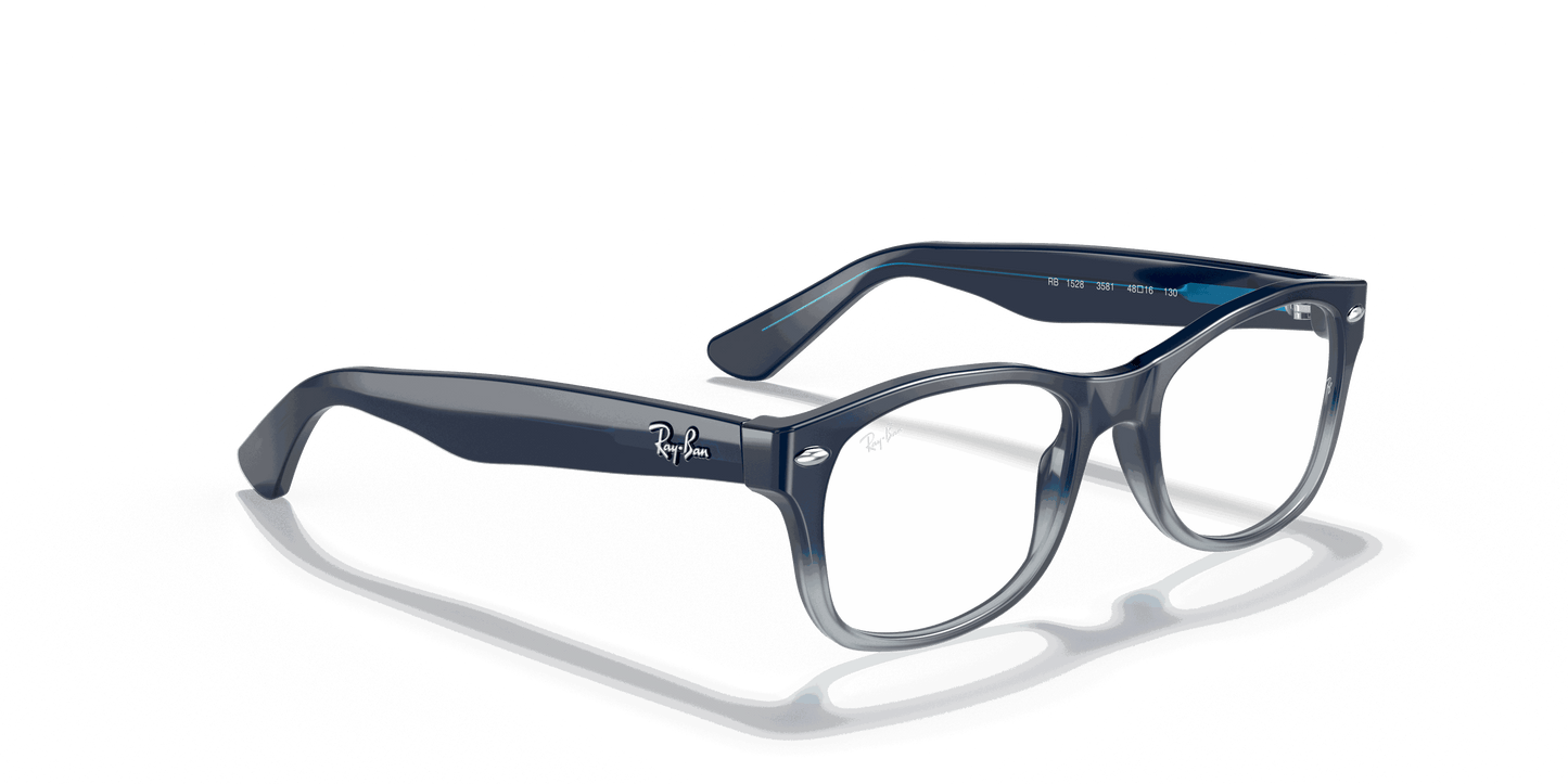 [Clear Lenses, Polished Blue Frame]