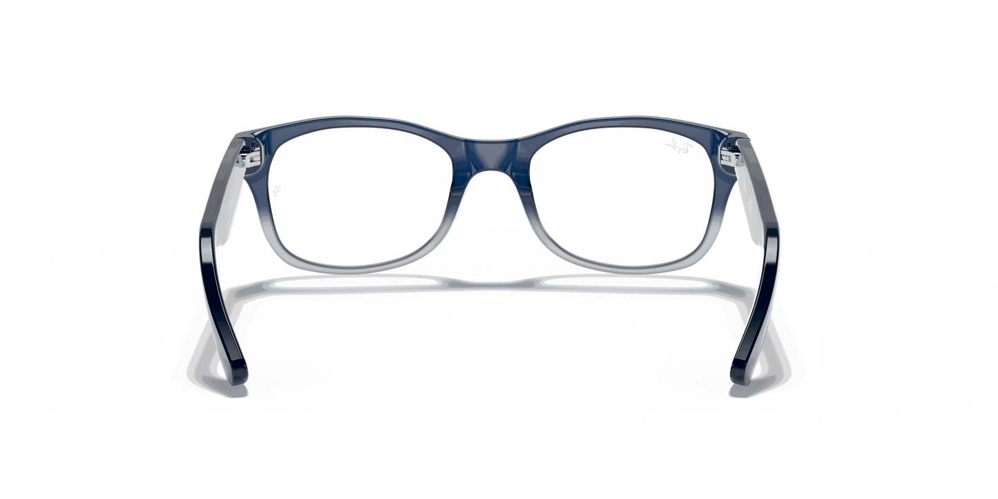 [Clear Lenses, Polished Blue Frame]