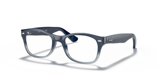 [Clear Lenses, Polished Blue Frame]