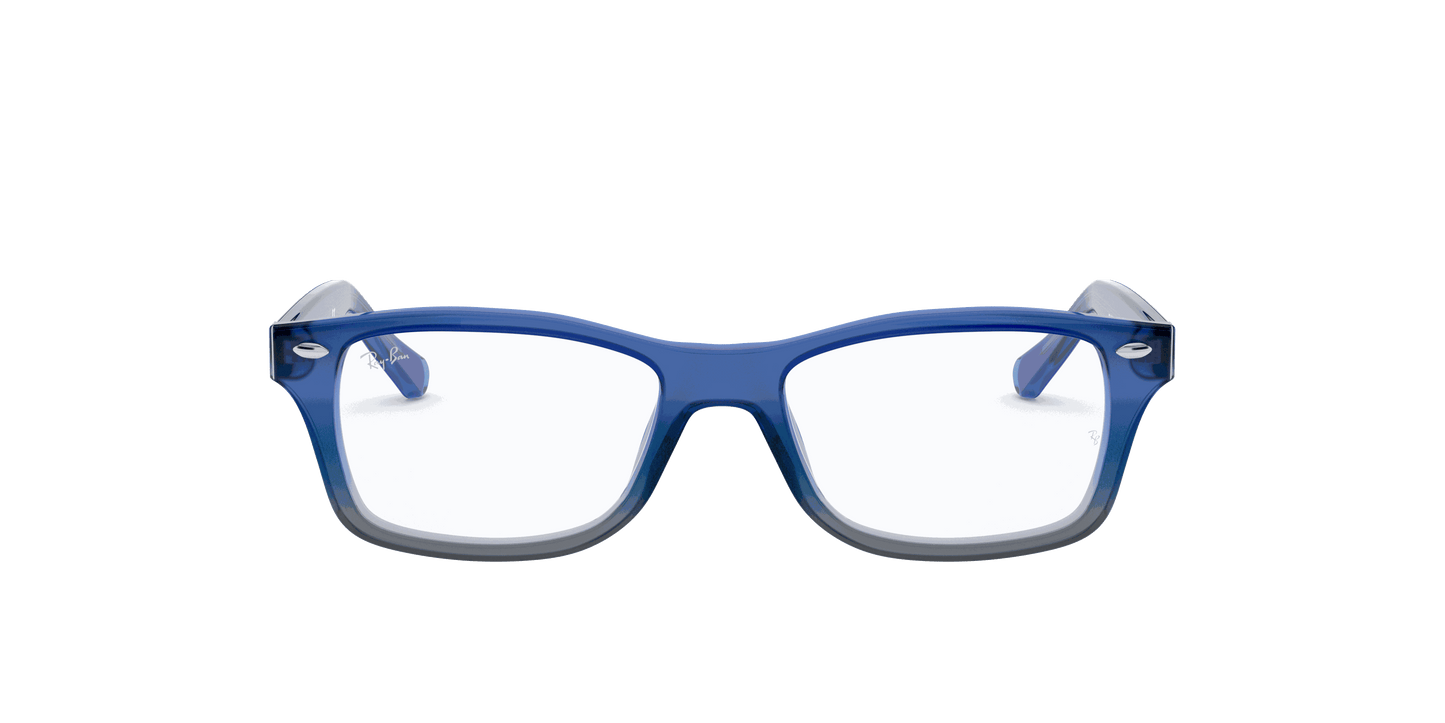 [Clear Lenses, Polished Blue On Grey Frame]