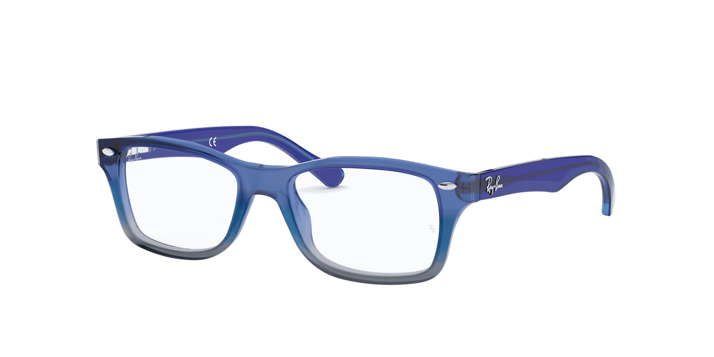 [Clear Lenses, Polished Blue On Grey Frame]