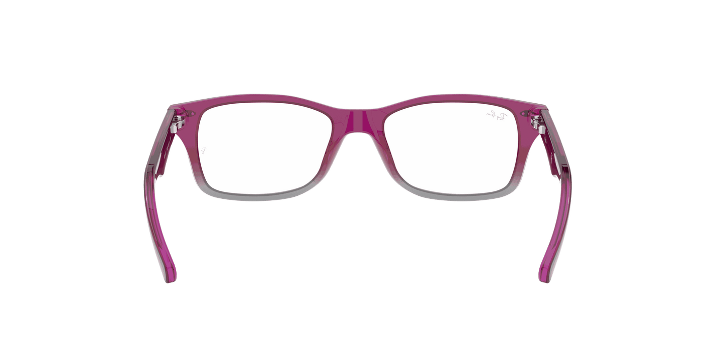 [Clear Lenses, Polished Fuxia On Grey Frame]