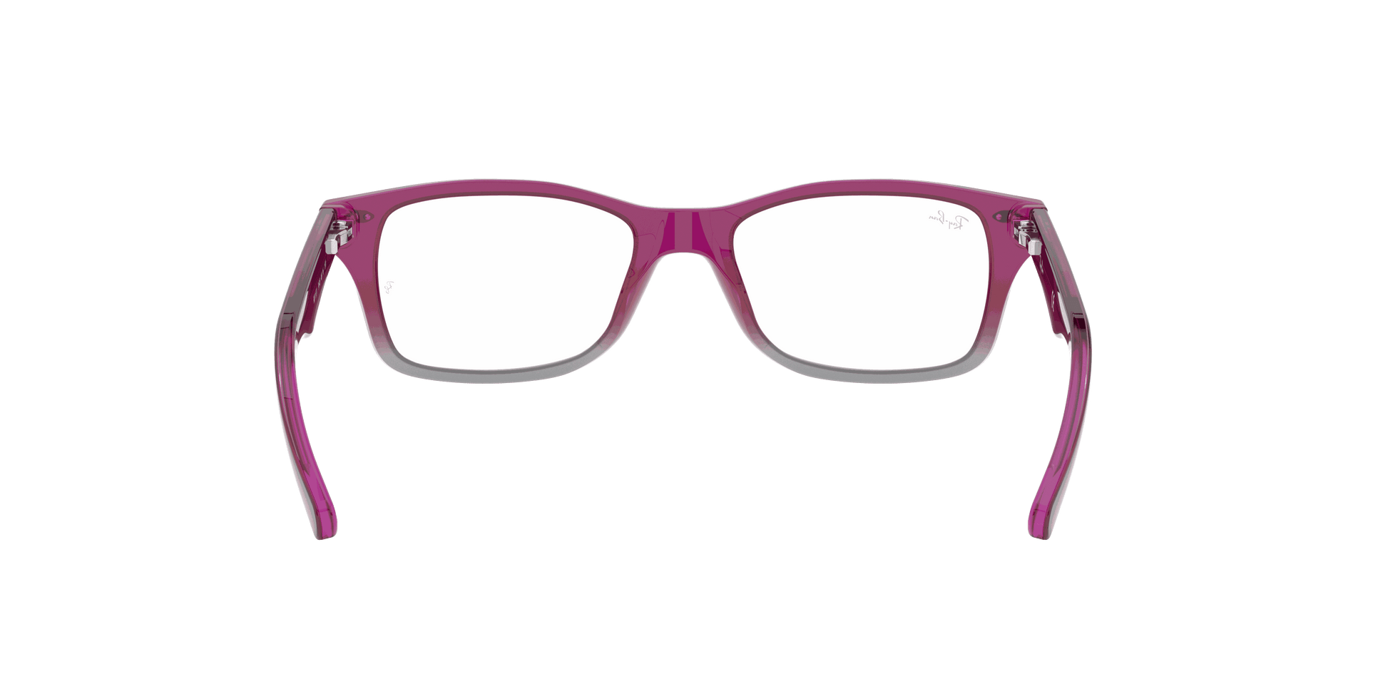 [Clear Lenses, Polished Fuxia On Grey Frame]