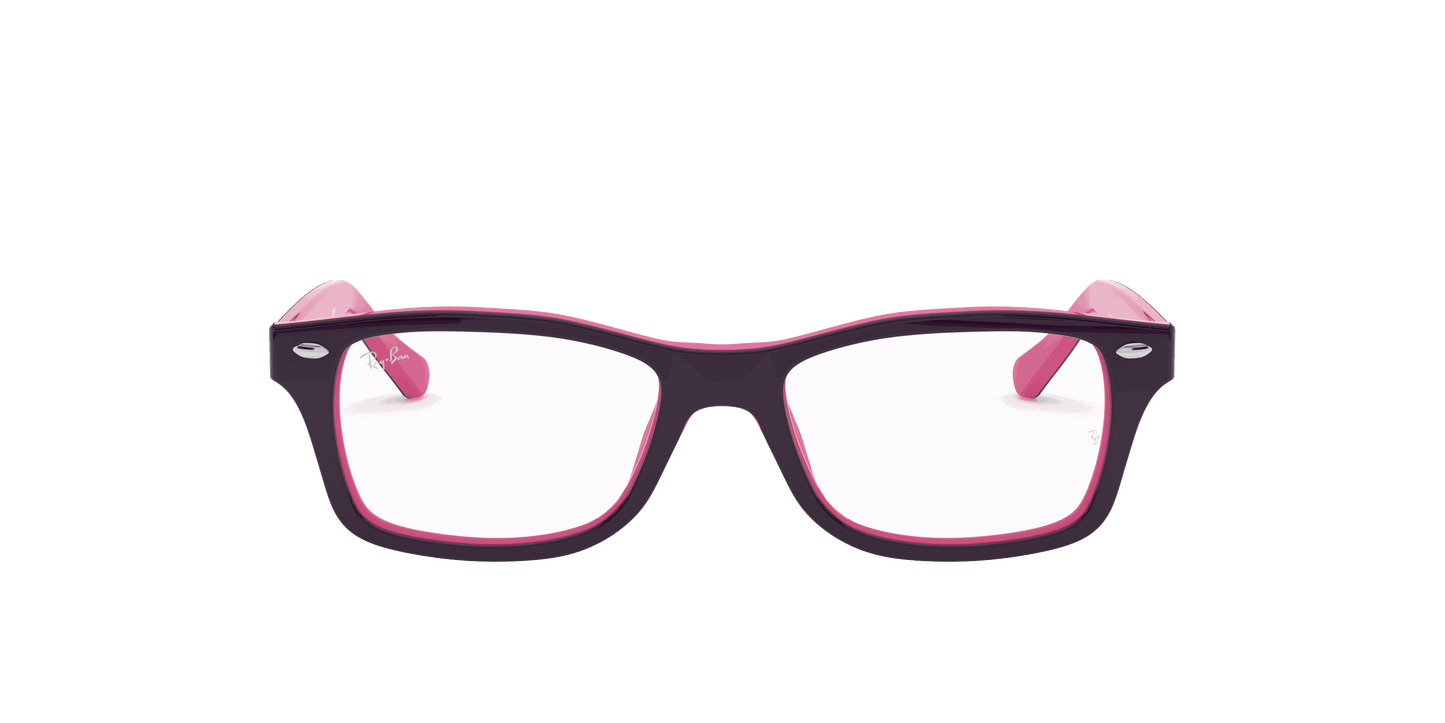 [Clear Lenses, Polished Violet Frame]