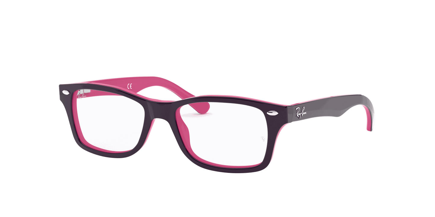 [Clear Lenses, Polished Violet Frame]