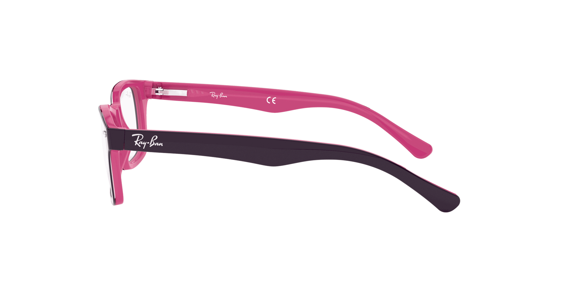[Clear Lenses, Polished Violet Frame]