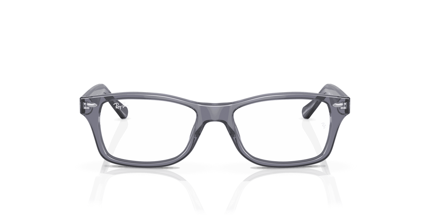 [Clear Lenses, Polished Transparent Blue Frame]