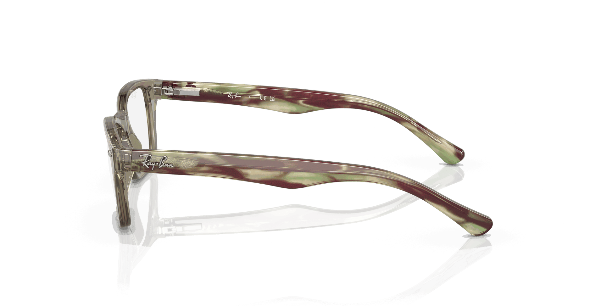 [Clear Lenses, Polished Transparent Green Frame]