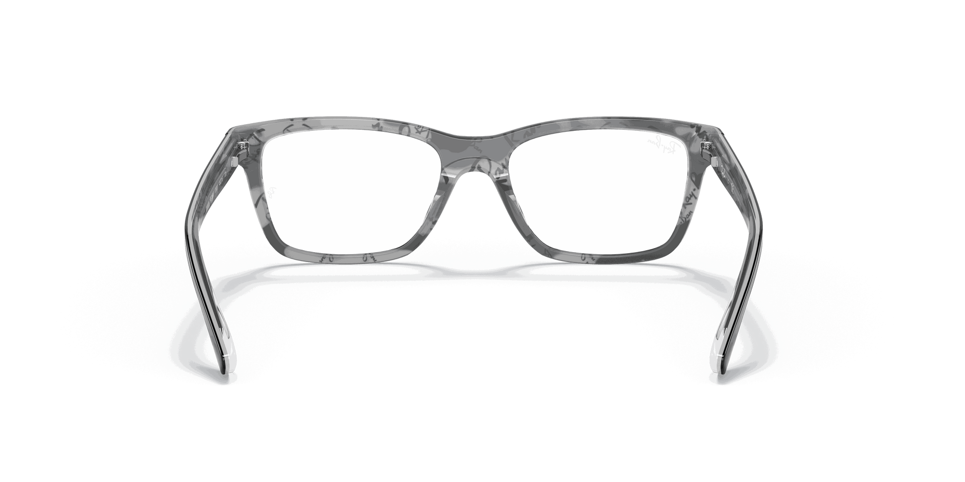 [Clear Lenses, Polished Black On Grey Frame]