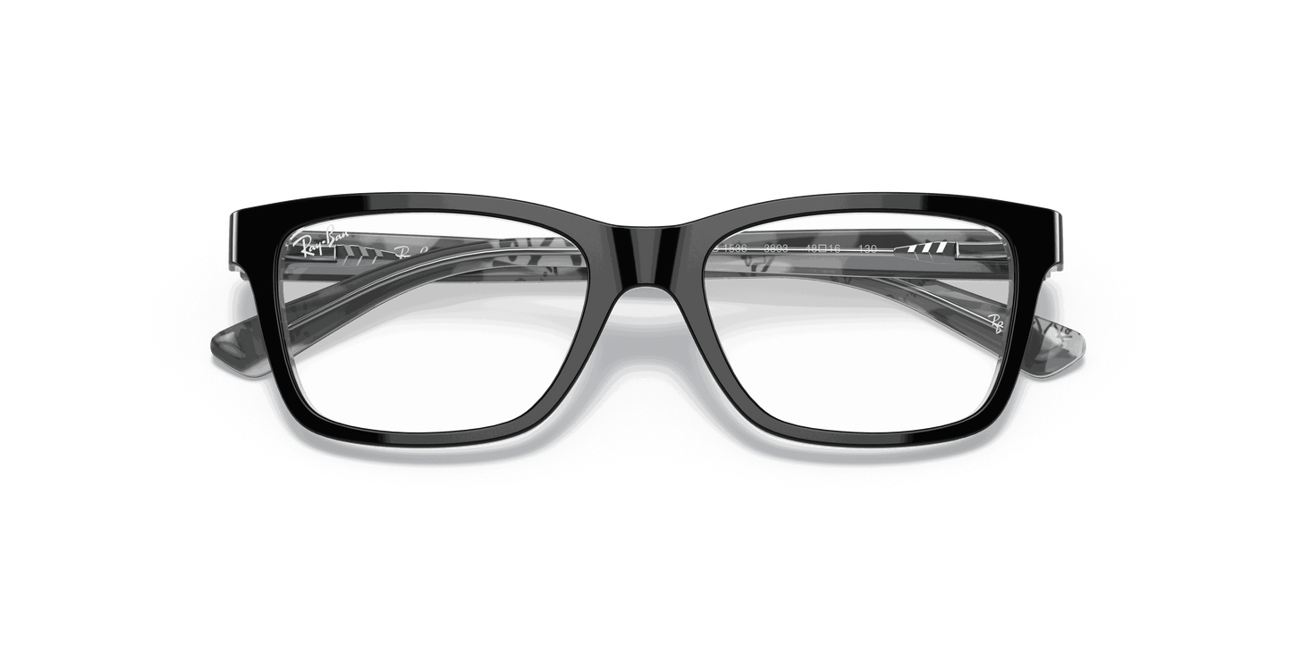 [Clear Lenses, Polished Black On Grey Frame]
