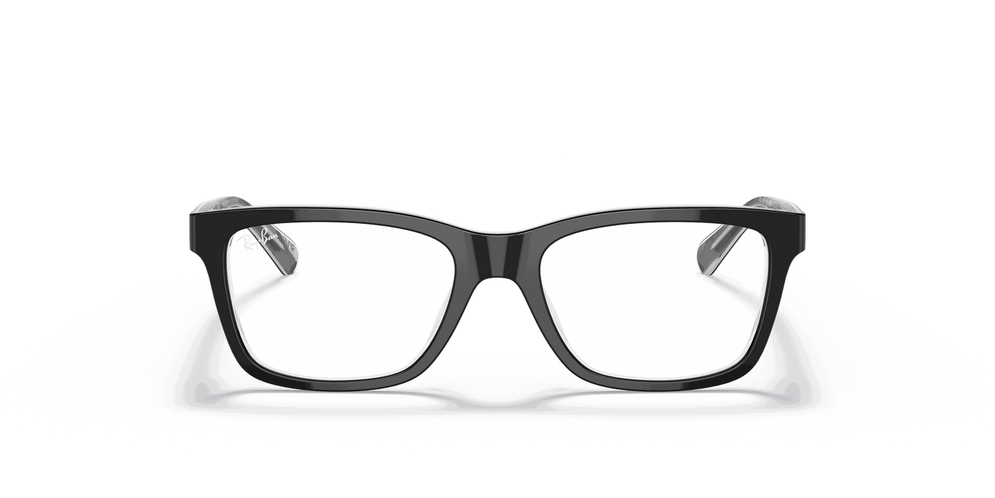 [Clear Lenses, Polished Black On Grey Frame]