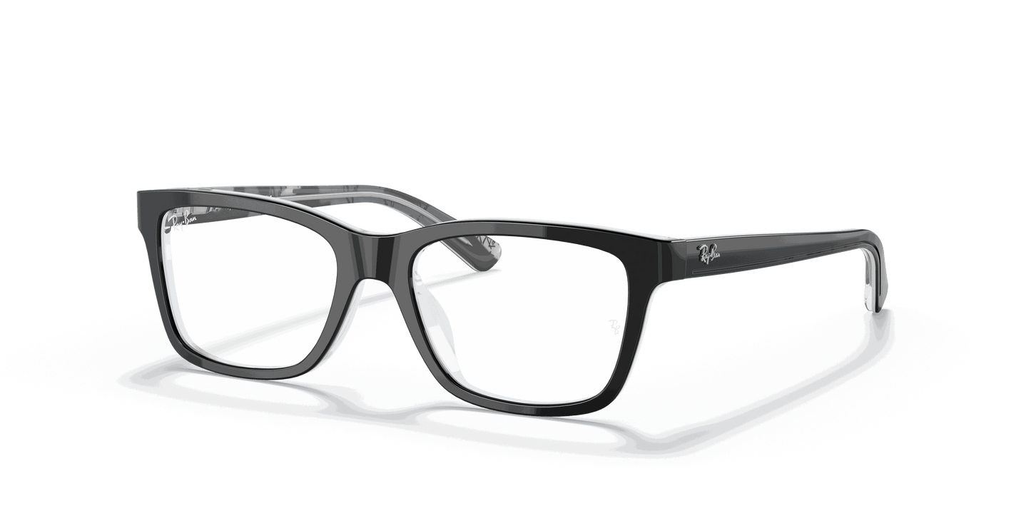 [Clear Lenses, Polished Black On Grey Frame]