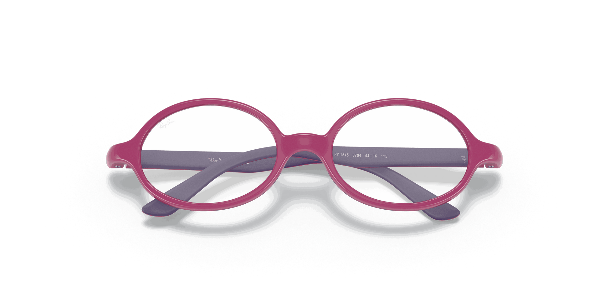 [Clear Lenses, Polished Fuchsia Frame]