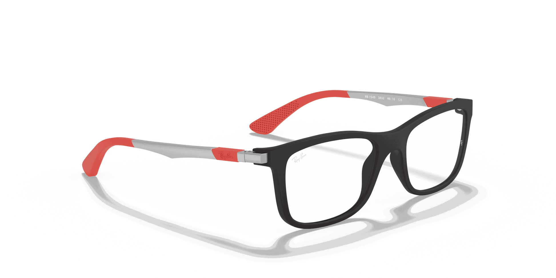 [Clear Lenses, Matte Black Frame]