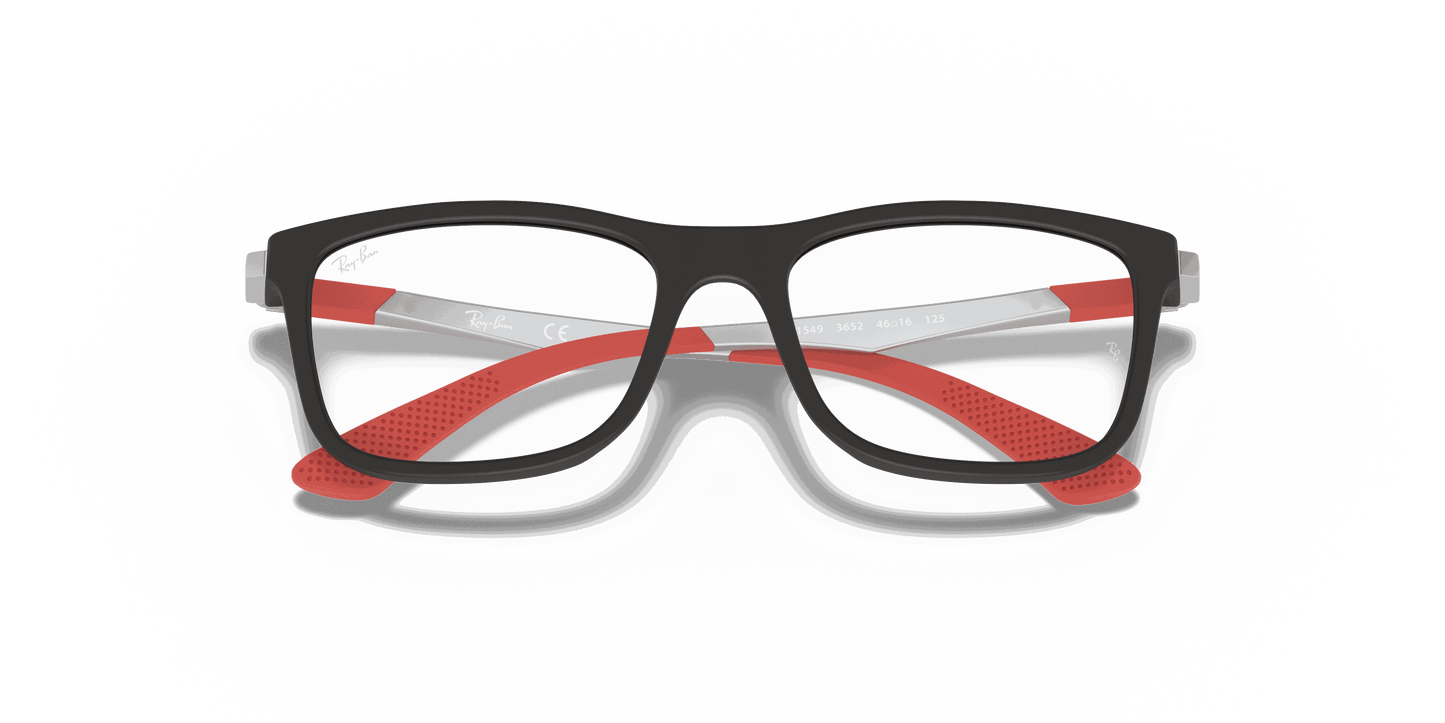 [Clear Lenses, Matte Black Frame]