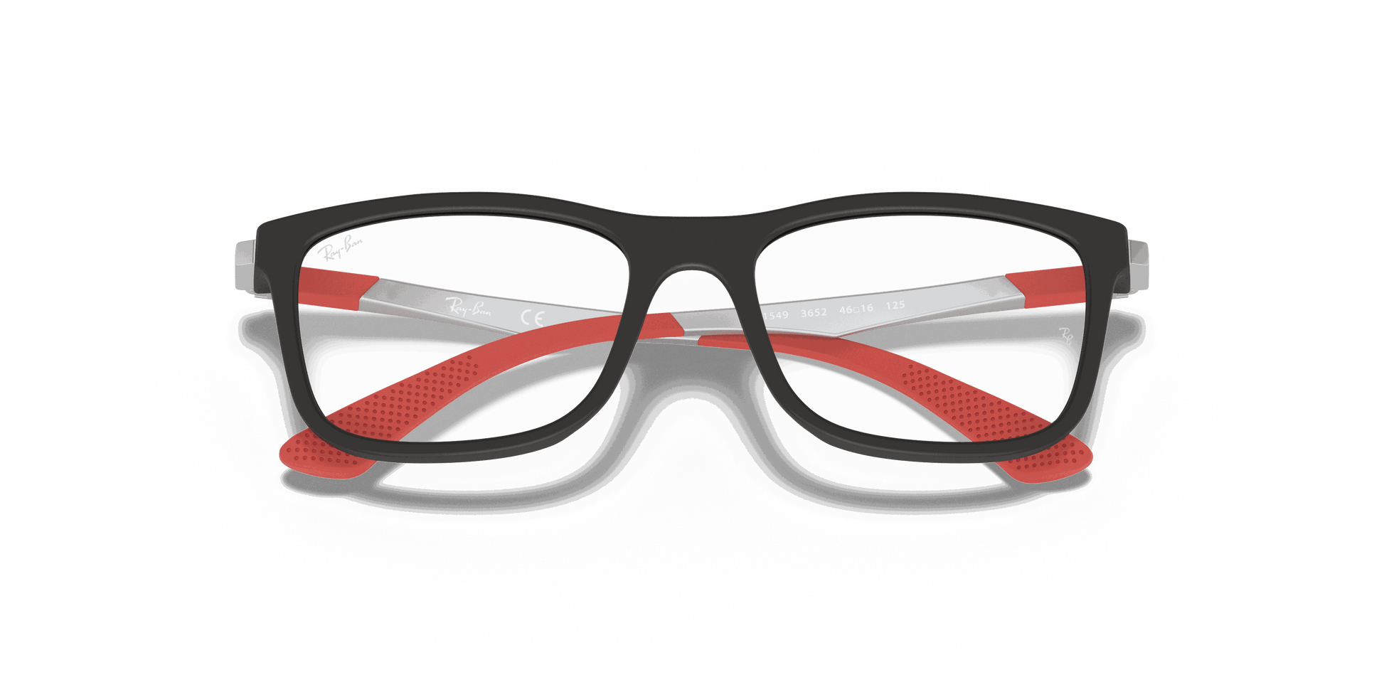[Clear Lenses, Matte Black Frame]