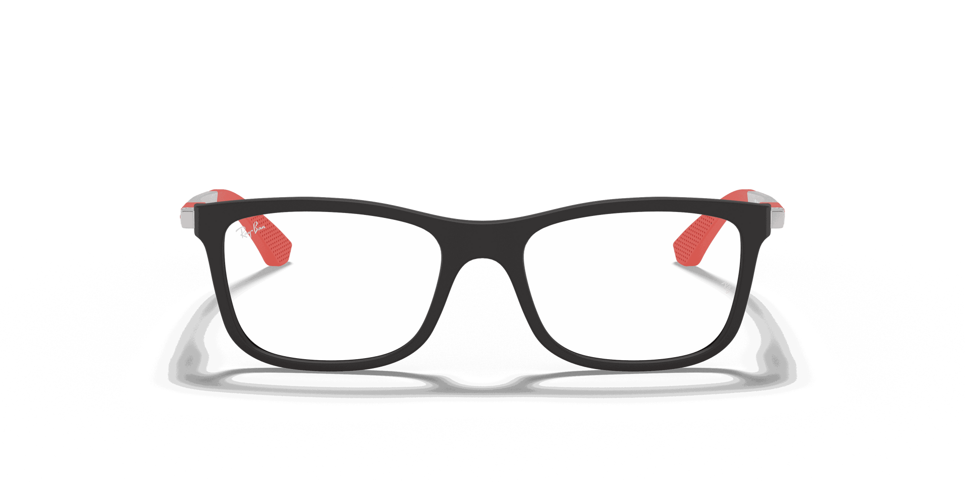 [Clear Lenses, Matte Black Frame]