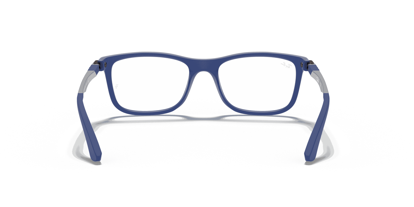 [Clear Lenses, Matte Blue Frame]