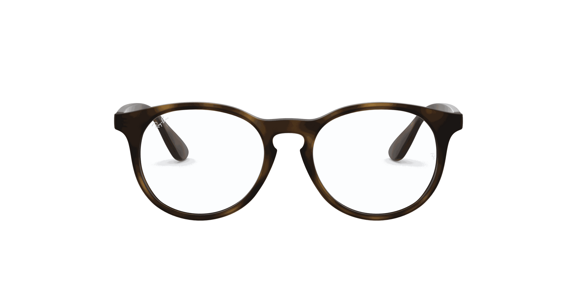 [Clear Lenses, Matte Havana Frame]