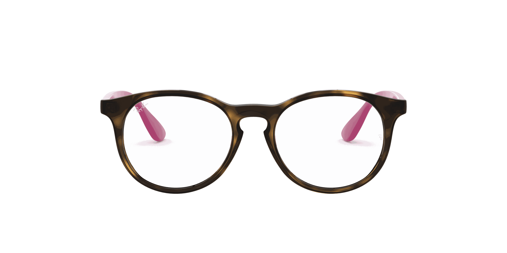 [Clear Lenses, Polished Havana Frame]