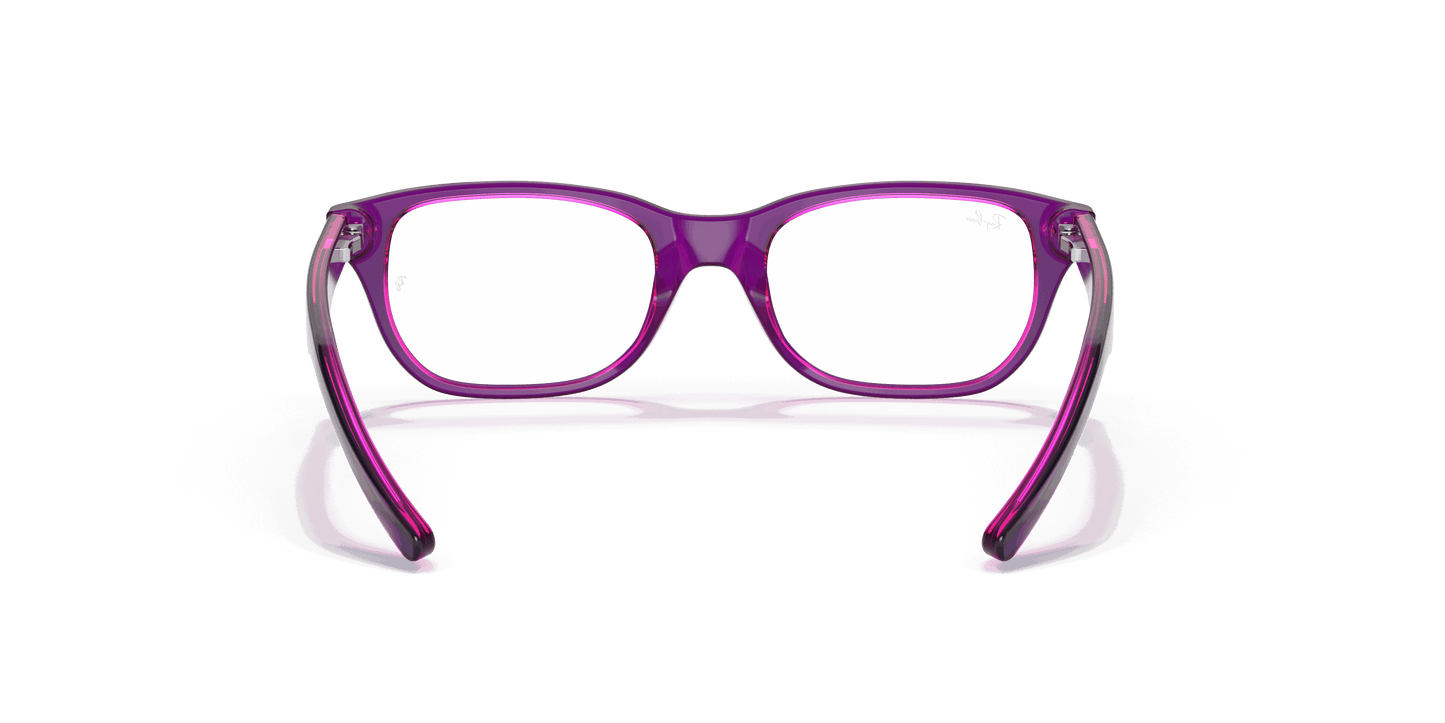 [Clear Lenses, Polished Violet On Fuxia Fluo Frame]