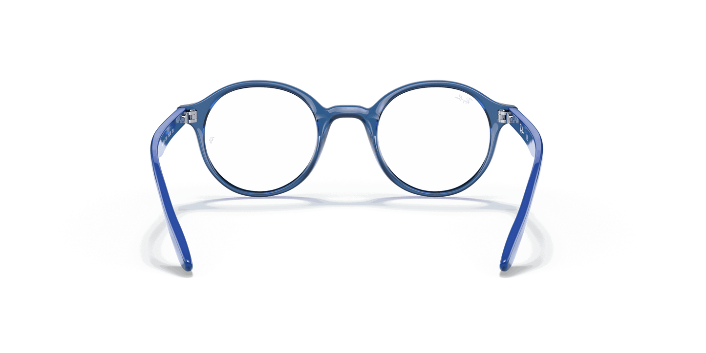 [Clear Lenses, Polished Transparent Blue Frame]