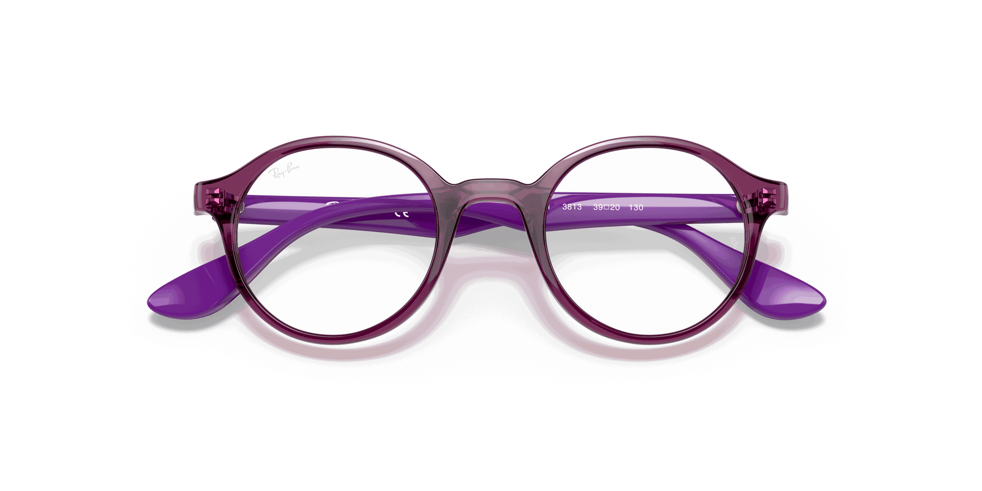 [Clear Lenses, Polished Transparent Fuxia Frame]