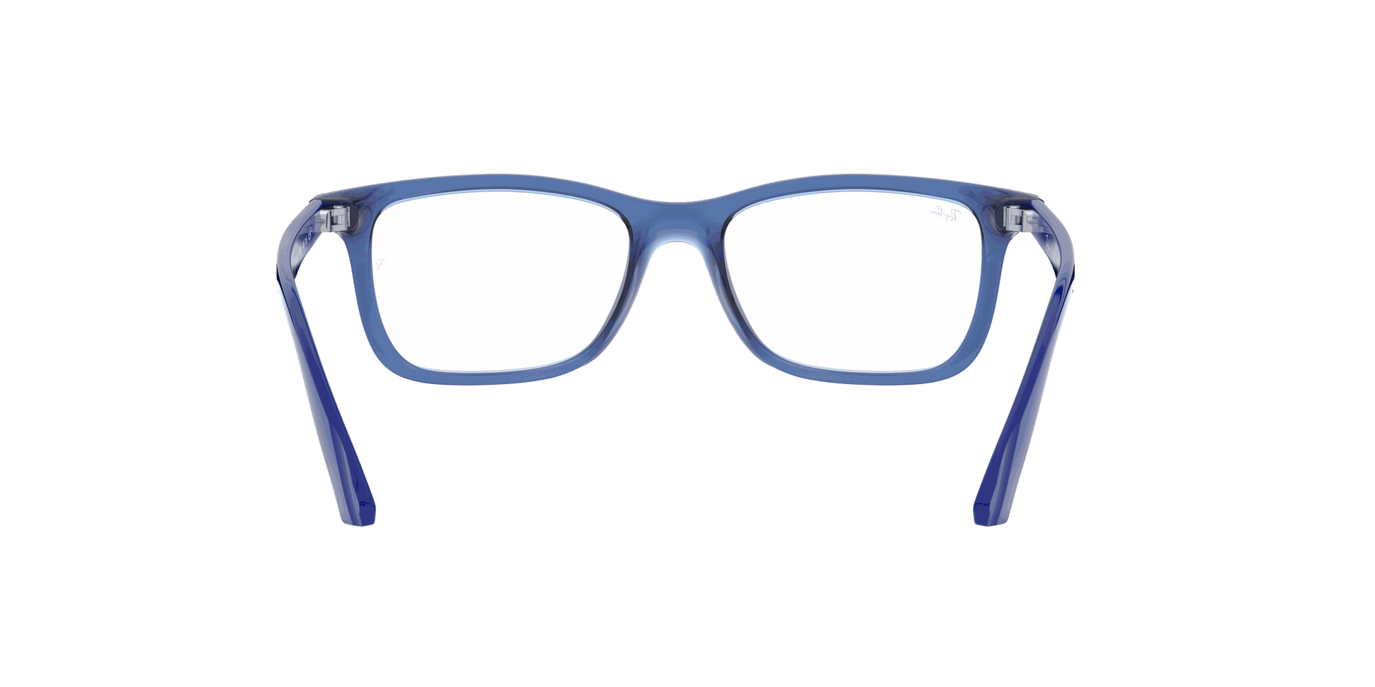 [Clear Lenses, Polished Transparent Blue Frame]
